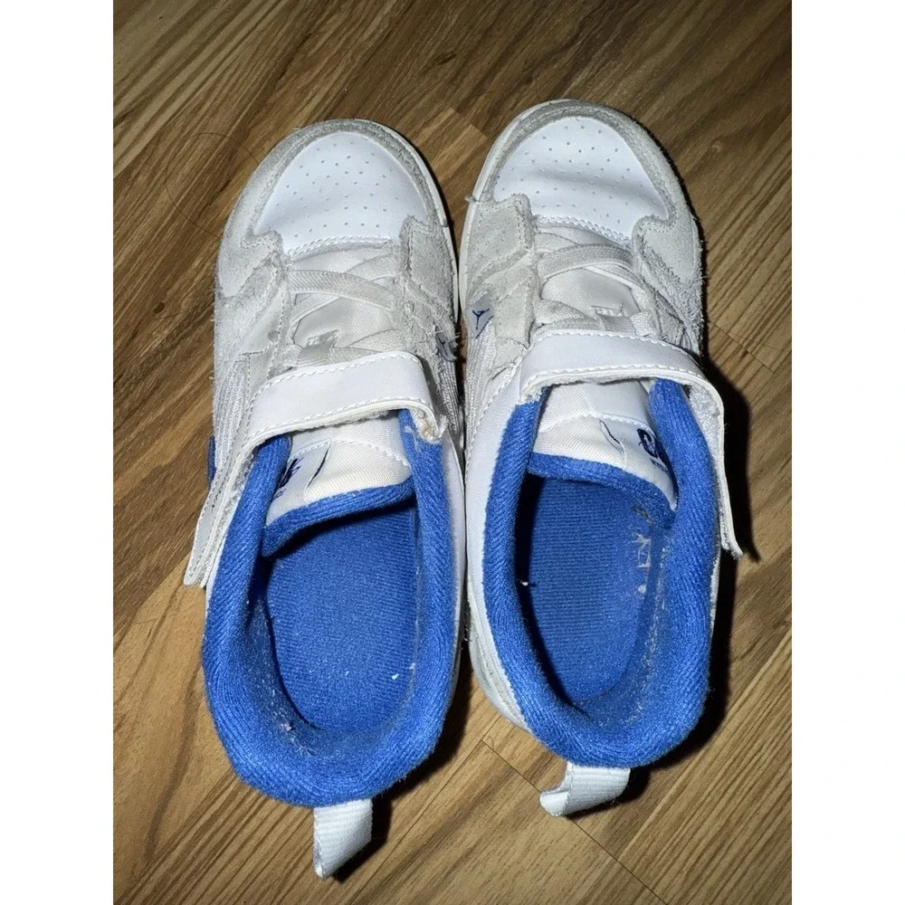 Nike Jordan Stadium 90 TD Boys‎ 1Y White Game Royal Casual Shoe DX4396-104